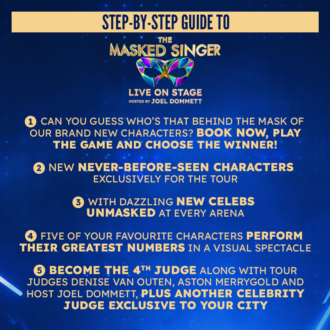 Druck Kurve Empfang tickets masked singer Verantwortliche Person Ätna